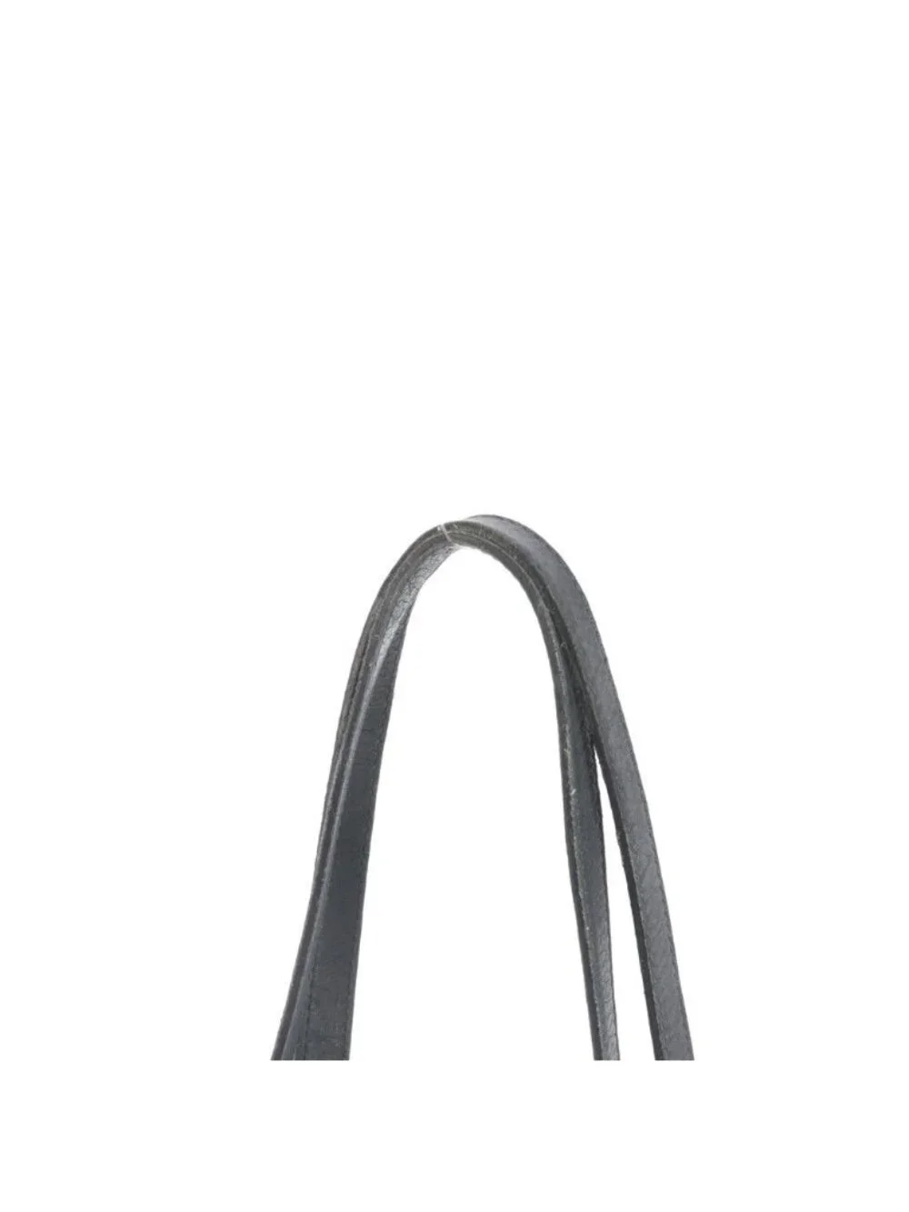 Gucci GG Canvas Leather Tote Shoulder Hand Black